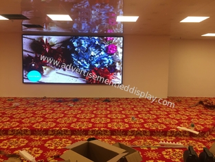 Αίθουσες διαλέξεων Γίγαντα LED οθόνη διαφήμιση τοίχος τοποθετημένο εσωτερικά 1g1r1b