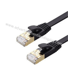 καλώδιο Ethernet δικτύων σακακιών PVC/LSZH καλωδίων συνδετήρων δικτύων 1m