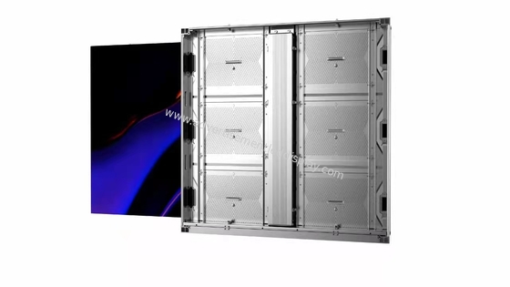 Μπροστινή επίδειξη 480mmx320mm αργίλιο Shell των υπαίθριων οδηγήσεων συντήρησης P10
