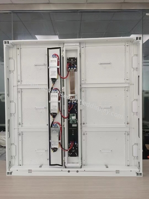 Μπροστινή επίδειξη 480mmx320mm αργίλιο Shell των υπαίθριων οδηγήσεων συντήρησης P10