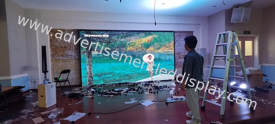 Υψηλή αναζωογόνηση εσωτερική οθόνη LED συμπαγή και ελαφριά για ομαλή αναπαραγωγή βίντεο