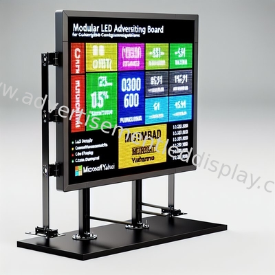 192x192mm Iron Cabinet IP65 LED οθόνη για την προσοχή-παίρνοντας διαφήμιση