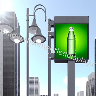 Υψηλή φωτεινότητα LED διαφημιστική οθόνη για ηλιακό φως Διαγνωσιμότητα φωτεινότητα 6000cd MTBF 10