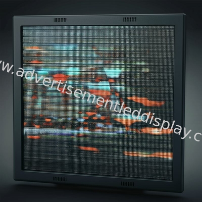 Ανθεκτική σιδερένια οθόνη LED 192x192mm Μέγεθος ενότητας 100 χρόνια διάρκεια ζωής για διαφήμιση επιπτώσεων