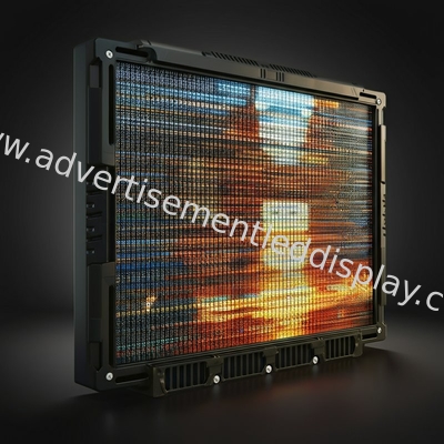 Ανθεκτική σιδερένια οθόνη LED 192x192mm Μέγεθος ενότητας 100 χρόνια διάρκεια ζωής για διαφήμιση επιπτώσεων