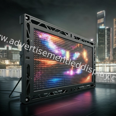 Ανθεκτική στις καιρικές συνθήκες IP65 οθόνη LED Ζωηρά χρώματα MTBF 10000H φωτεινότητα 6000cd για εντυπωσιακές διαφημίσεις